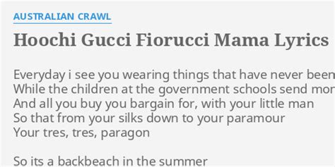 hoochie Gucci mama lyrics meaning